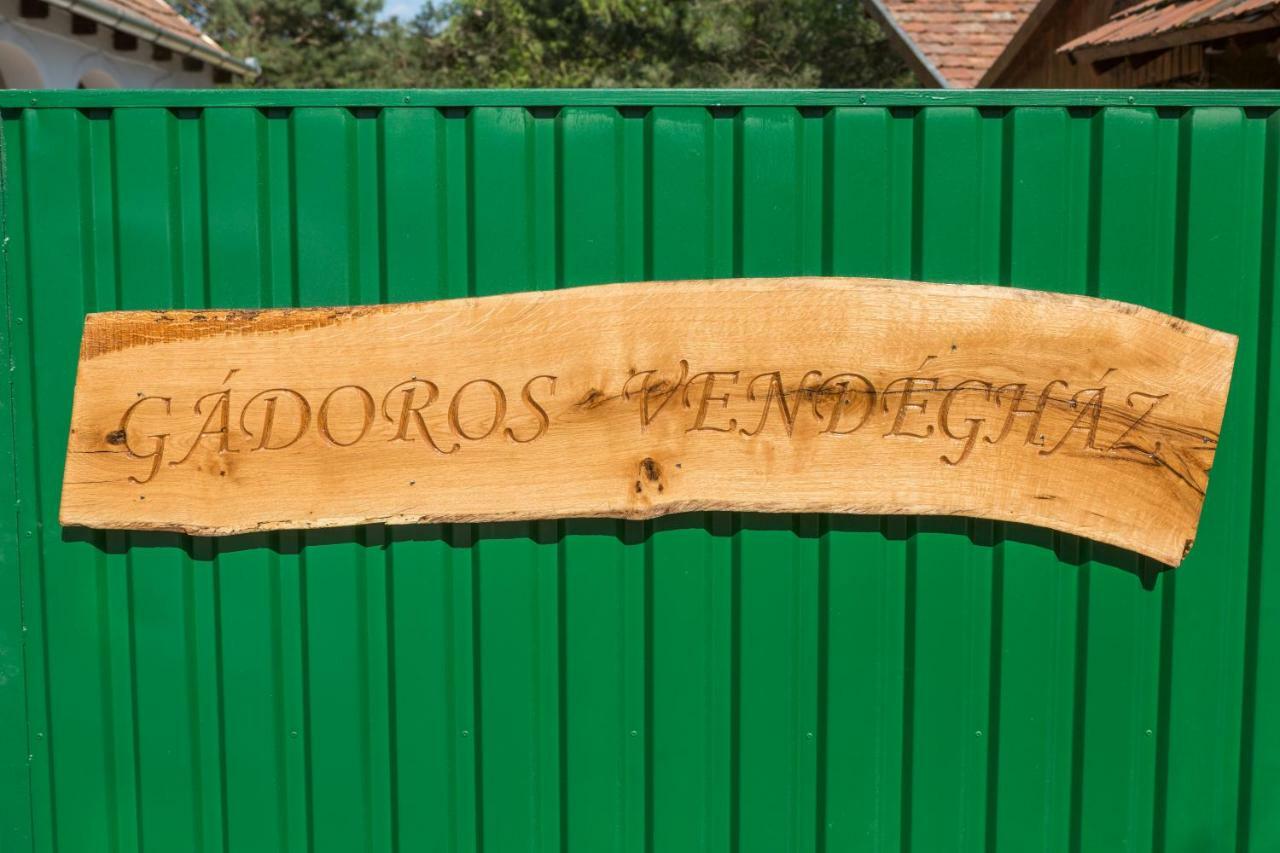 Gadoros Vendeghaz 호텔 에게르잘록 외부 사진